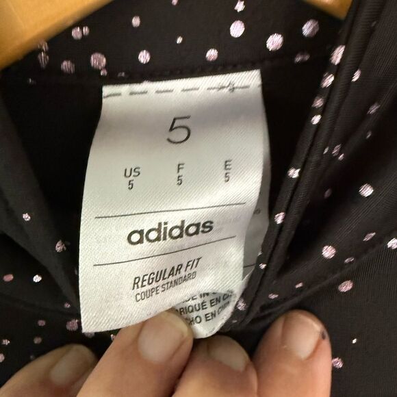 Adidas Black and White Logo Jacket - Picture 3 of 4